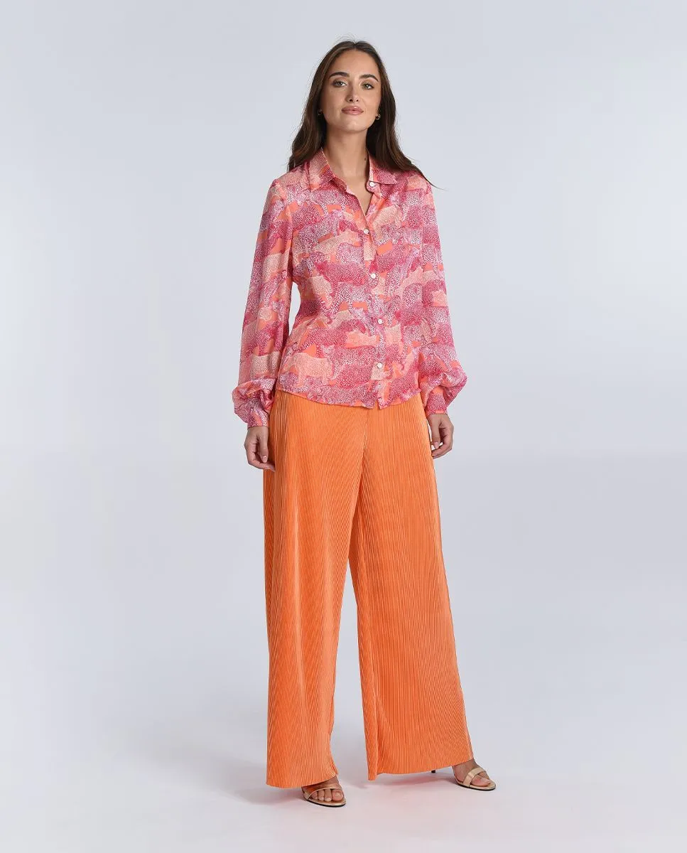 MOLLY BRACKEN LOOSE PRINTED SHIRT