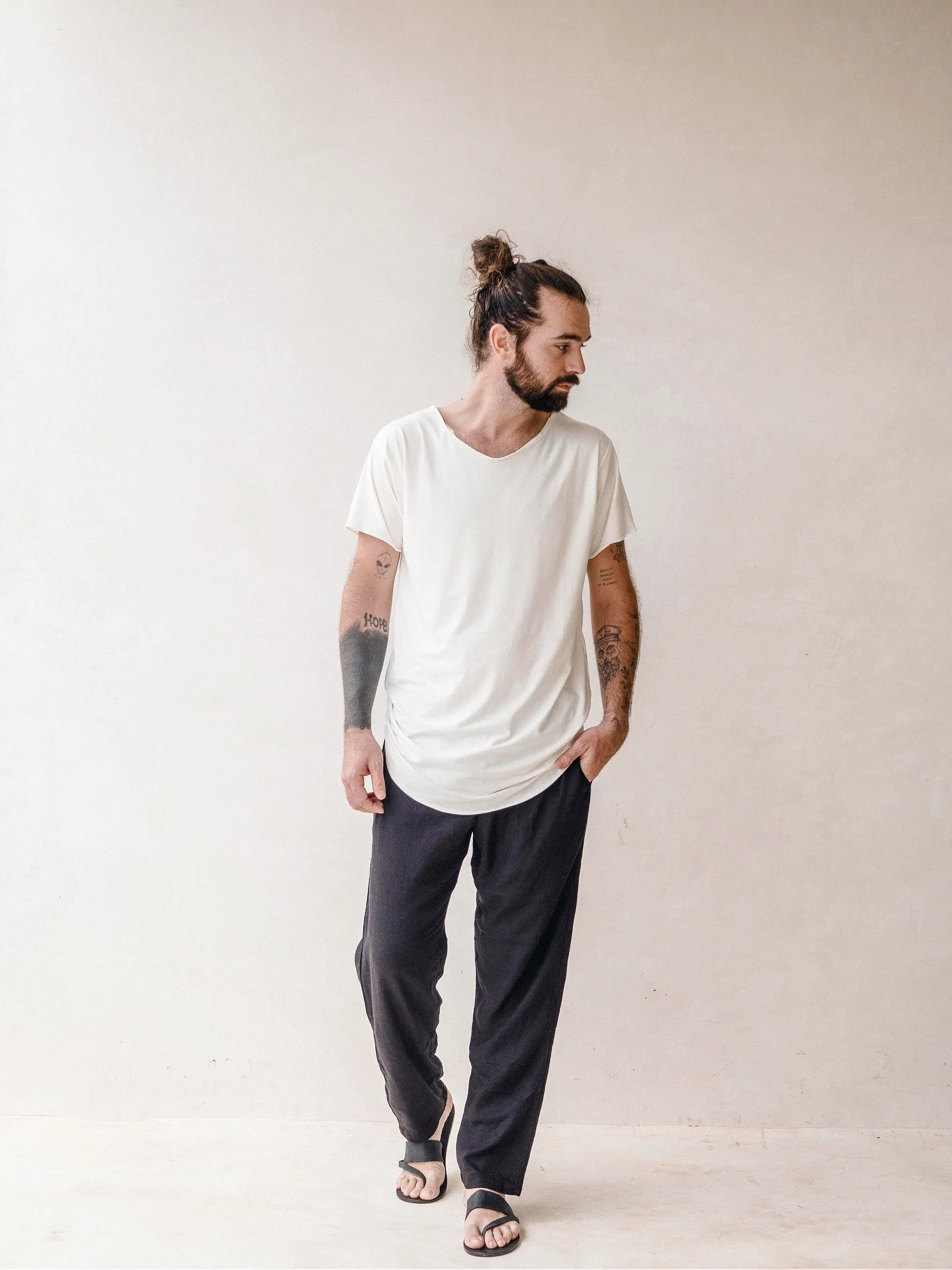 MONACO Casual Pants |  Linen and Cotton