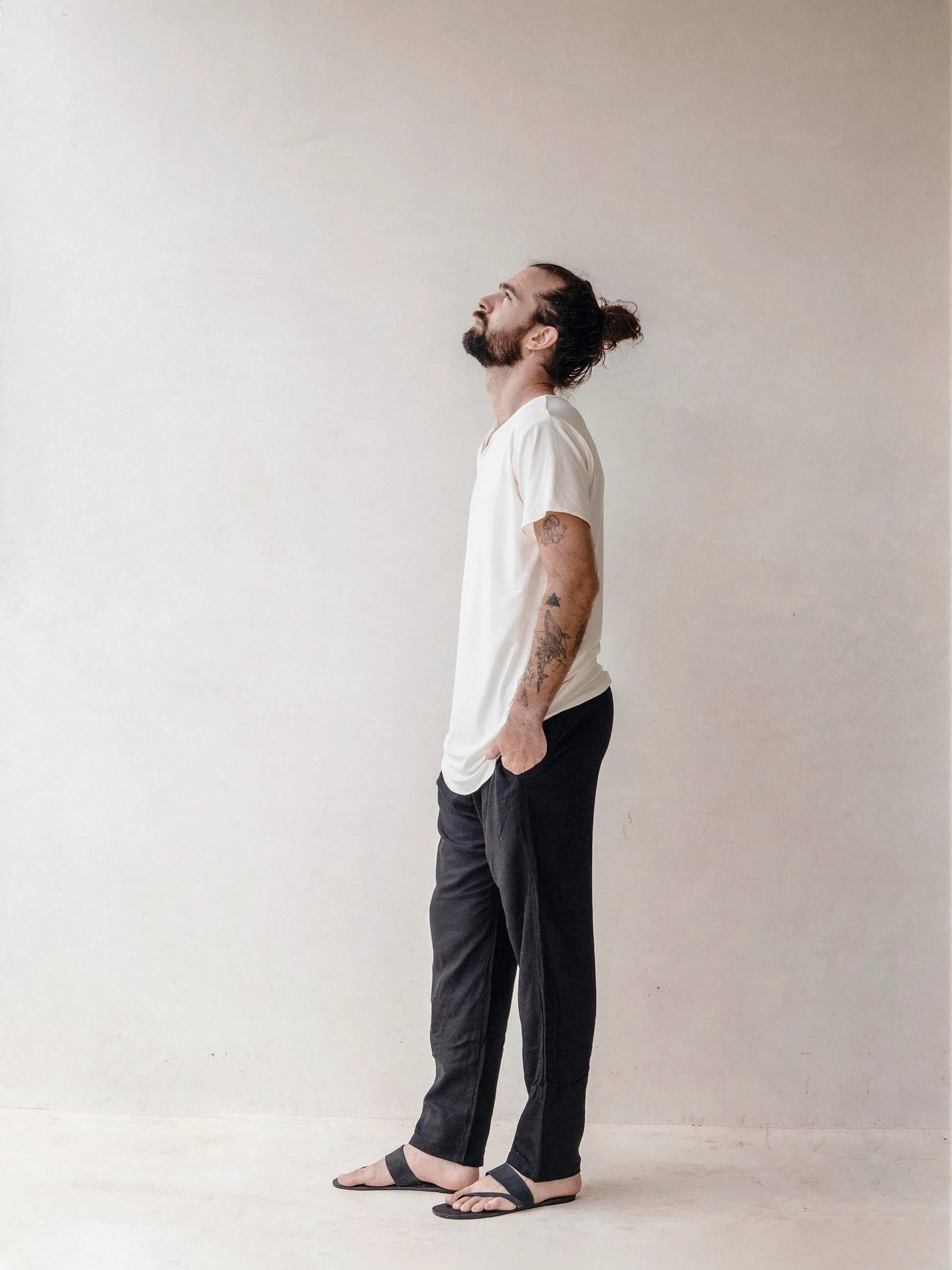 MONACO Casual Pants |  Linen and Cotton