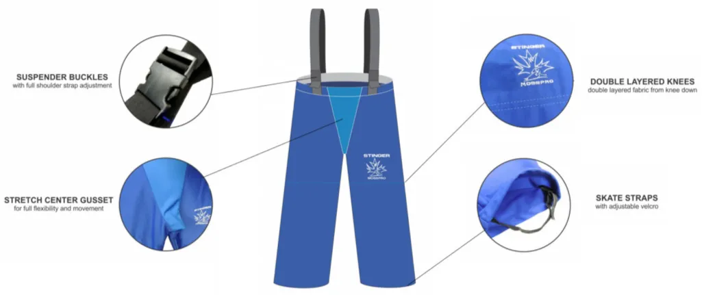 Mosspro Belted Ringette Pants - Adult