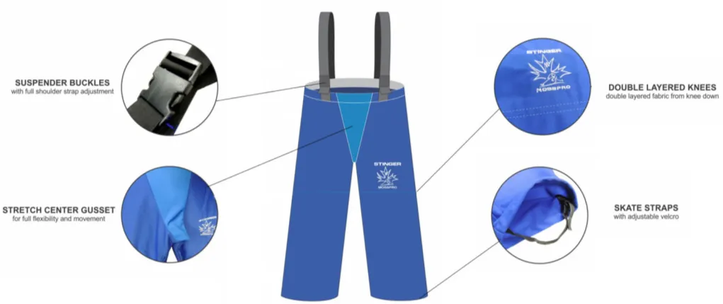 Mosspro Belted Ringette Pants - Youth