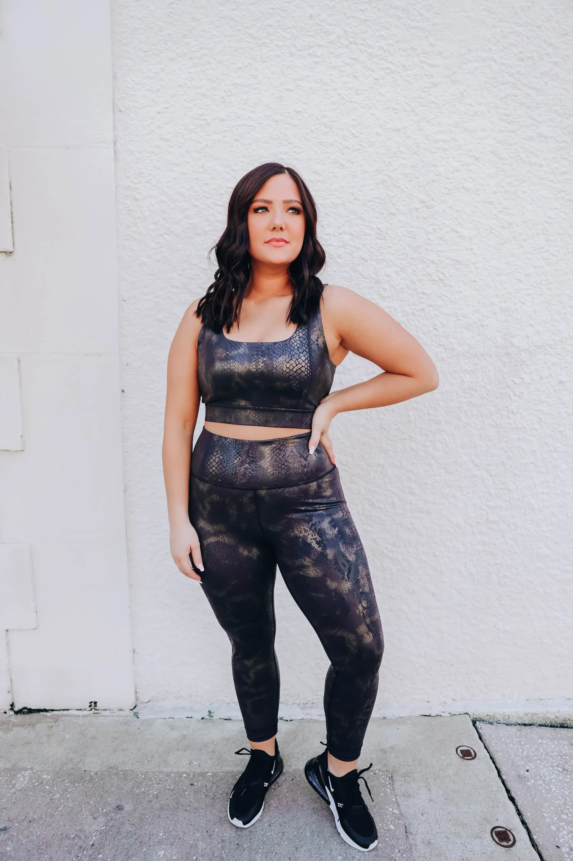 Motivatin' Moves Foil Leggings- XL-3X