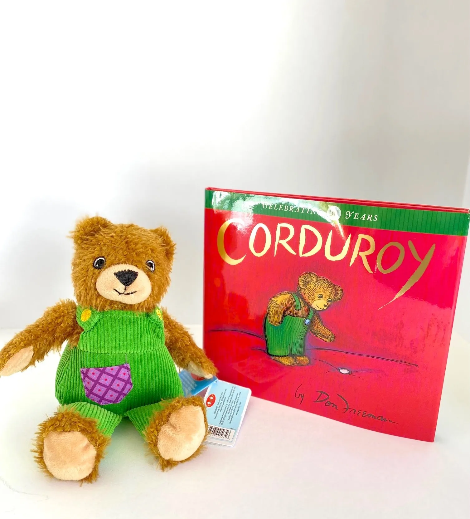 My first corduroy soft toy   Book set