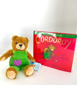 My first corduroy soft toy   Book set