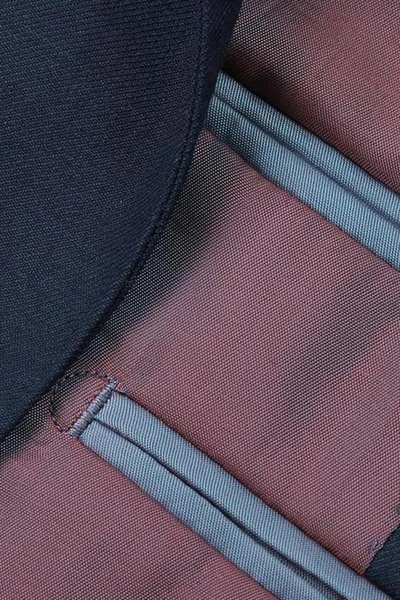 Navy Solid 2-Button Notch Suit (2-Piece Set)