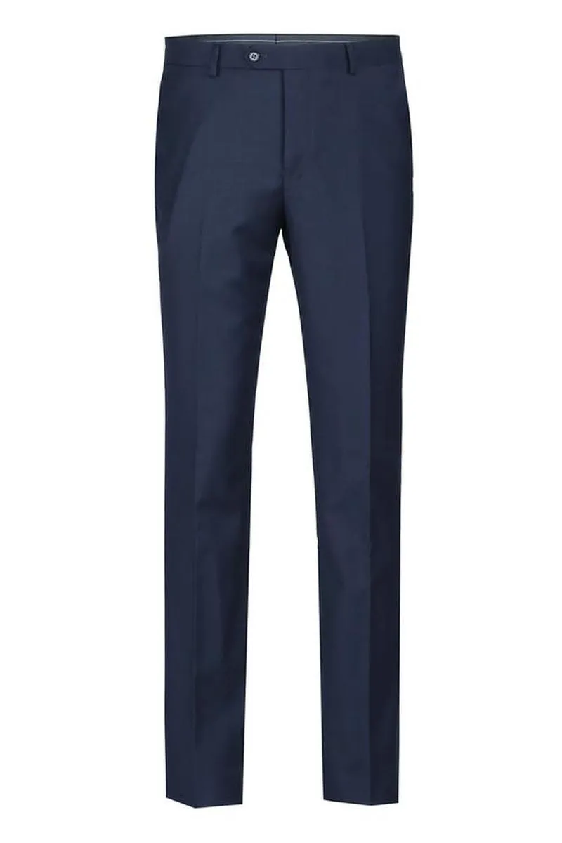 Navy Solid 2-Button Notch Suit (2-Piece Set)