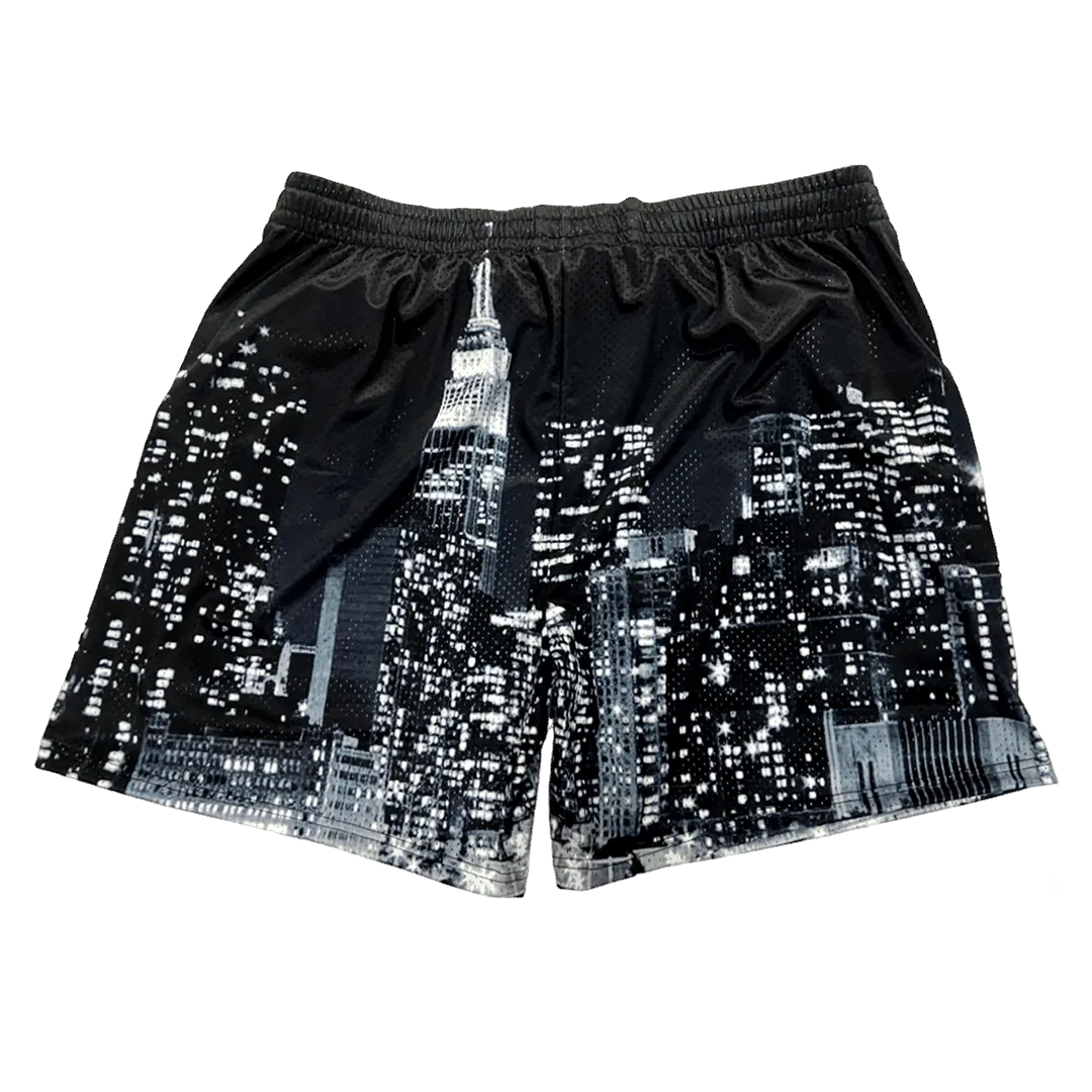 NY Liberty "Skyline" Shorts (Blk)