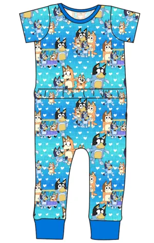 Oh Biscuits! Bennett Pants and Shorts Length T-Shirt Romper