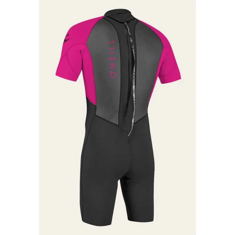 O'NEILL YOUTH REACTOR-2 2MM BACK ZIP BLACK/BERRY