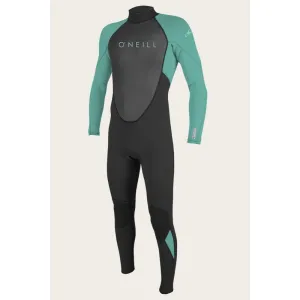 O'NEILL YOUTH REACTOR-2 3/2 BACK ZIP AQUA