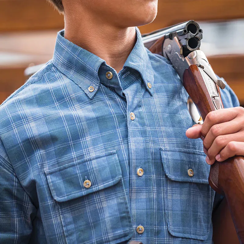 Onward Reserve Conon Corduroy Shirt - Smoke Pine