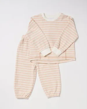 Parker Set - Eggshell Stripe