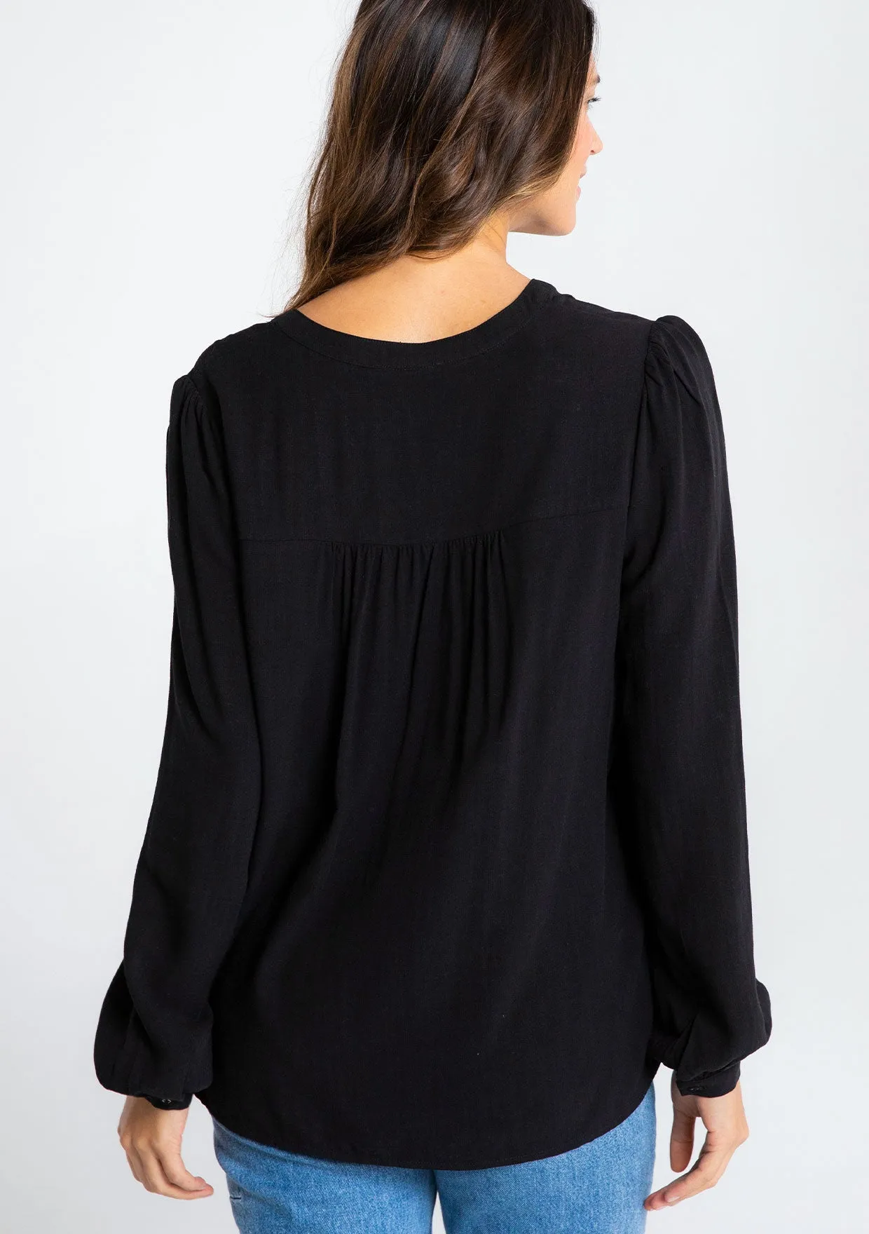 Pippa Linen Blend Blouse