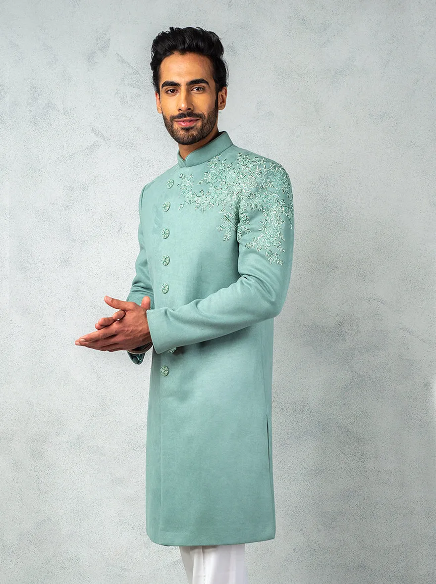 Pista Green Indowestern | Azania