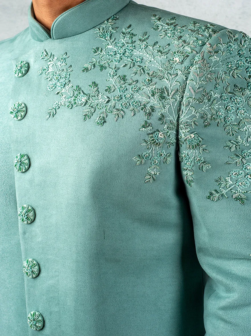 Pista Green Indowestern | Azania