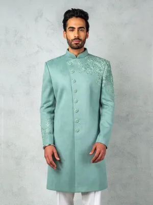 Pista Green Indowestern | Azania