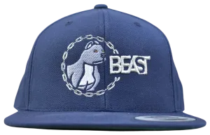 Pit Bull Beast Navy Blue Snapback Cap