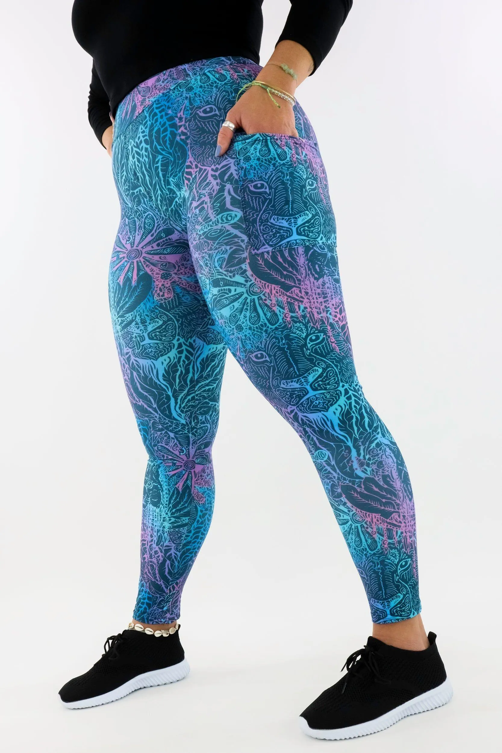 Primal Fantasy - Casual - Regular Full Leggings - Pockets