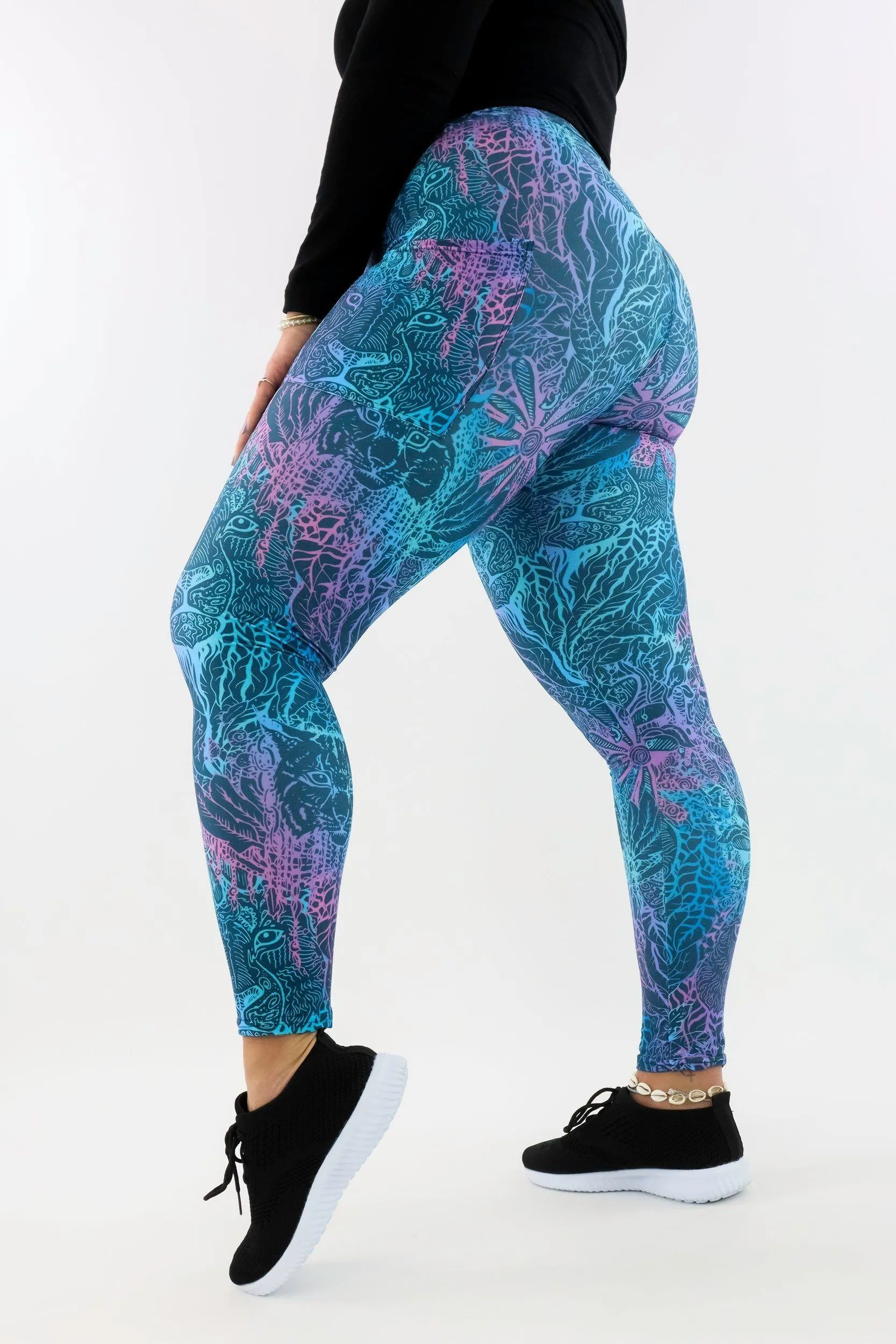 Primal Fantasy - Casual - Regular Full Leggings - Pockets