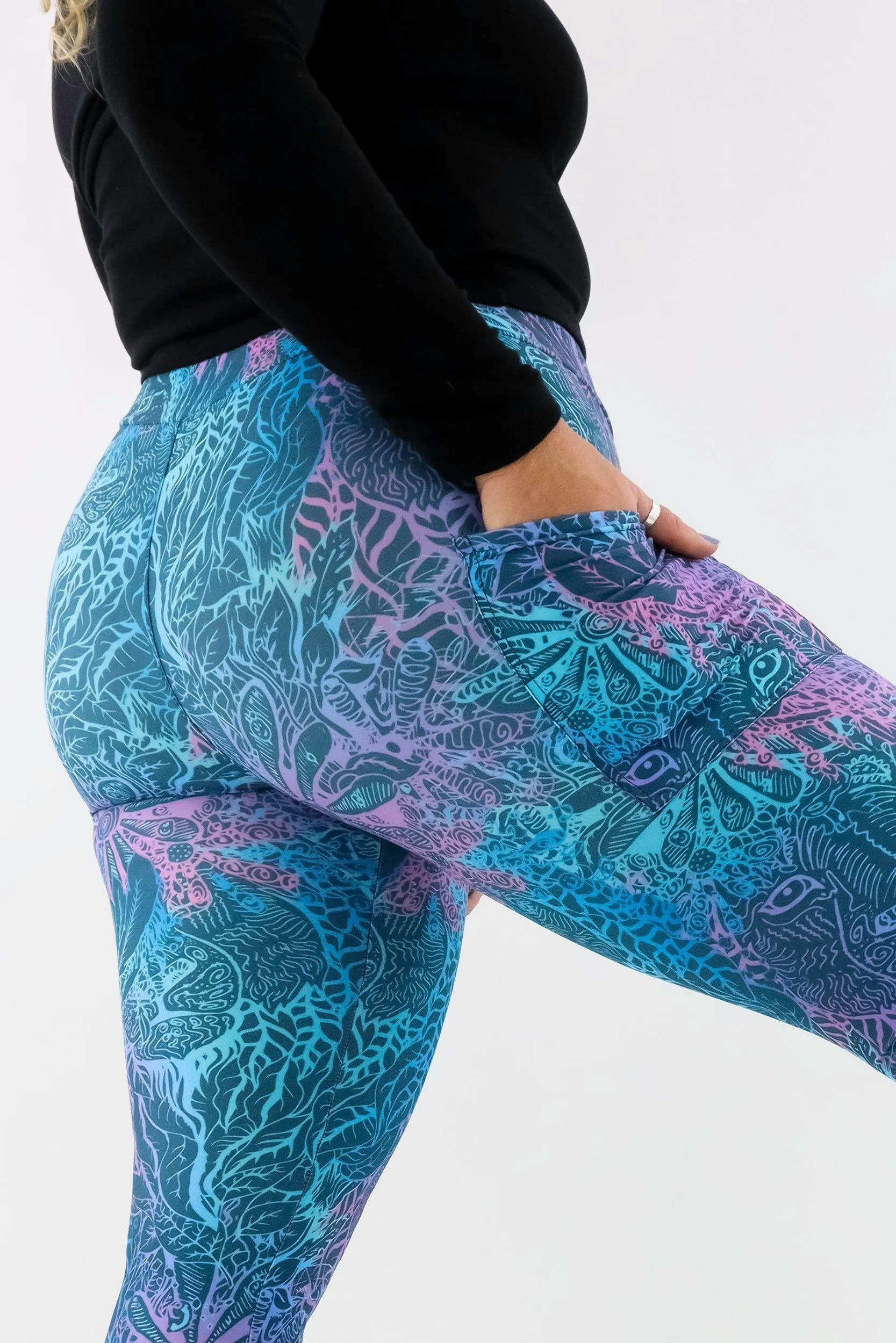 Primal Fantasy - Casual - Regular Full Leggings - Pockets