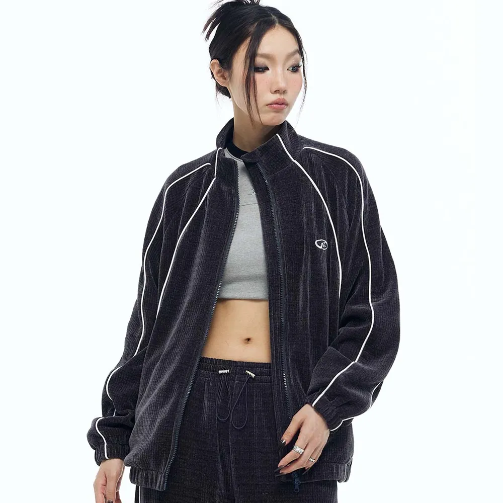 Retro Solid Color Corduroy Jacket