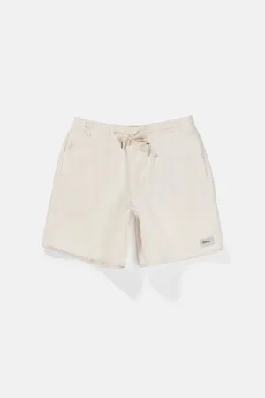 Rhythm - Classic Cord Jam Short - Vintage White