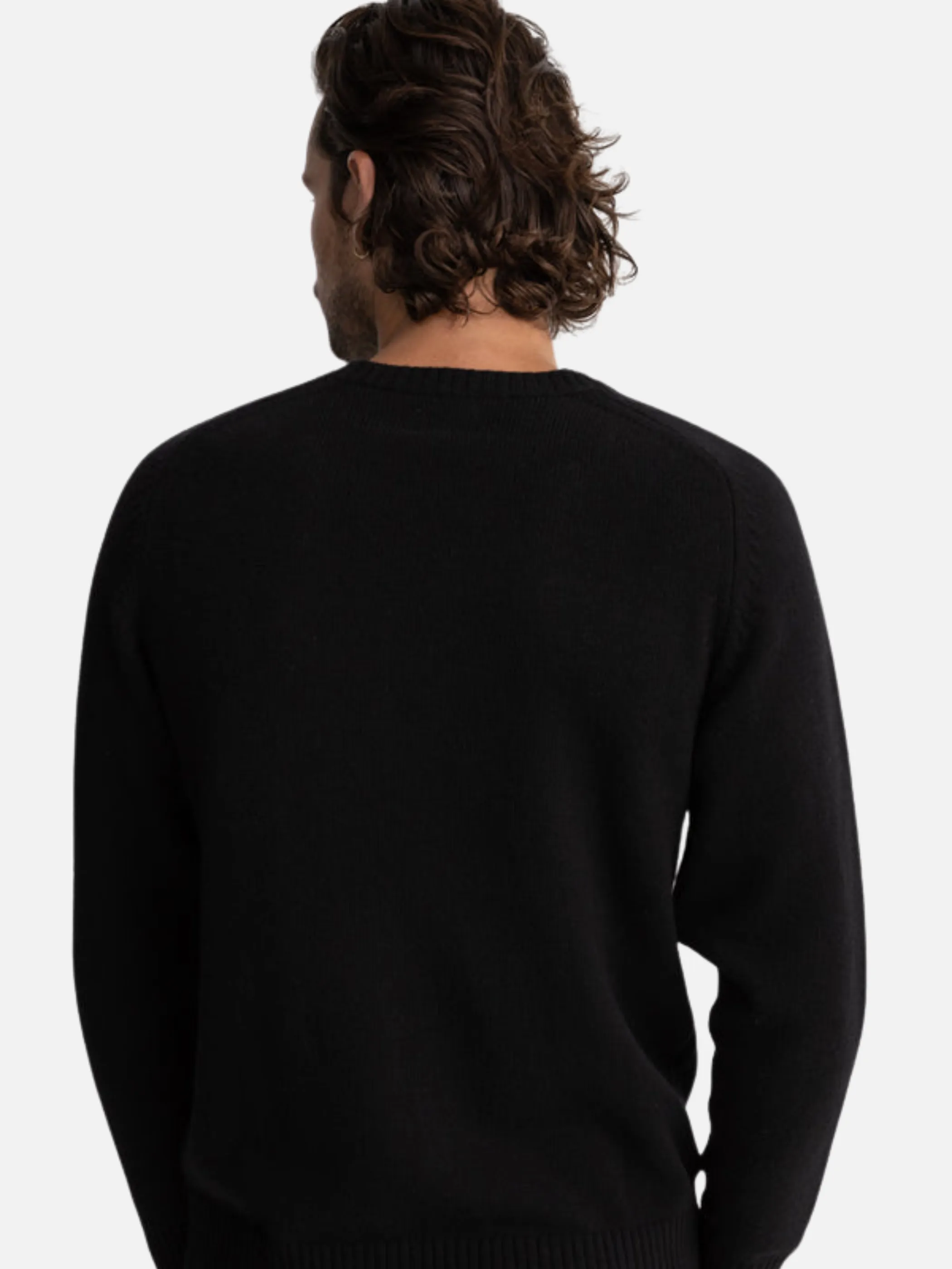 Rhythm Classic Crew Knit - Black