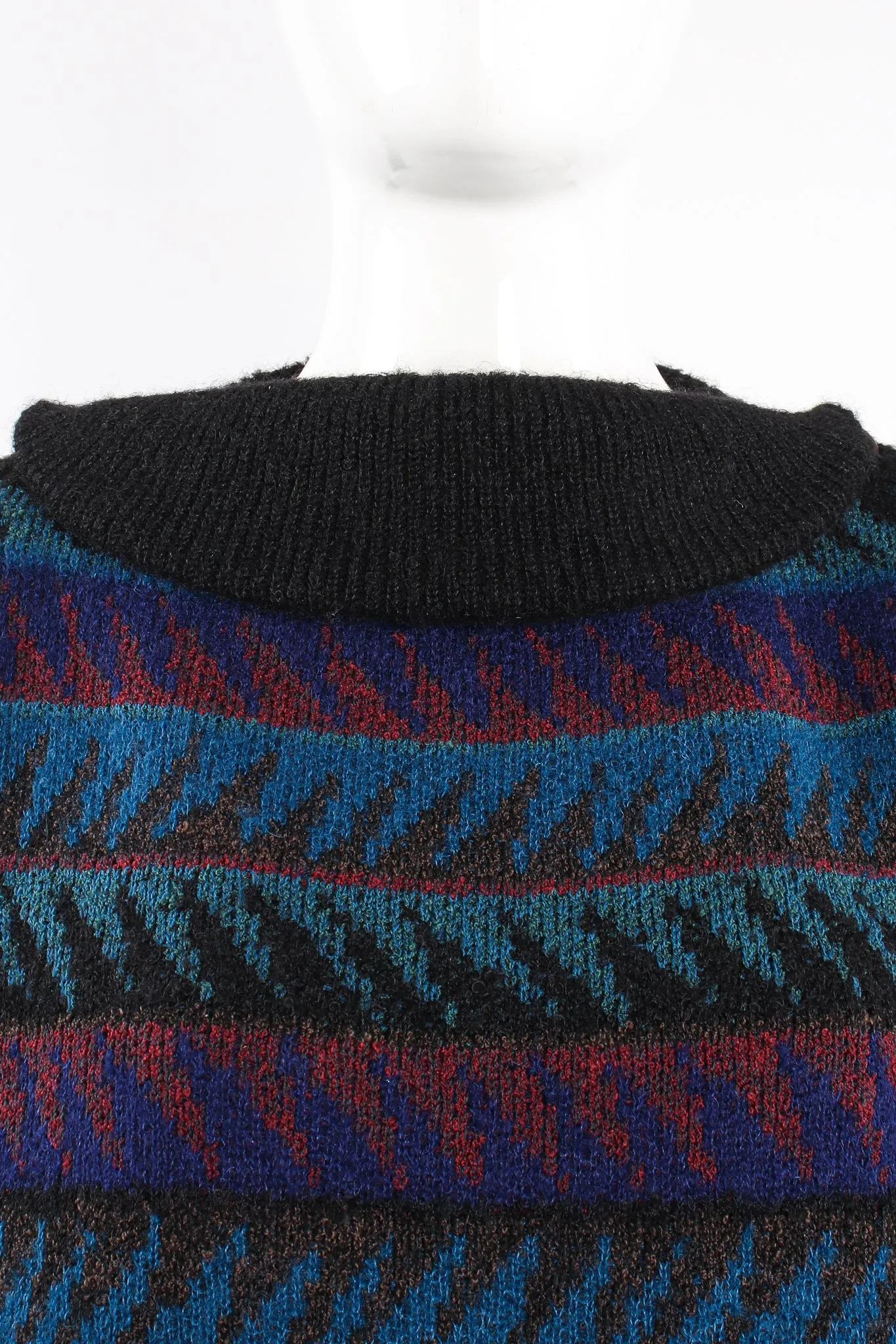 Sawtooth Stripe Bateau Sweater