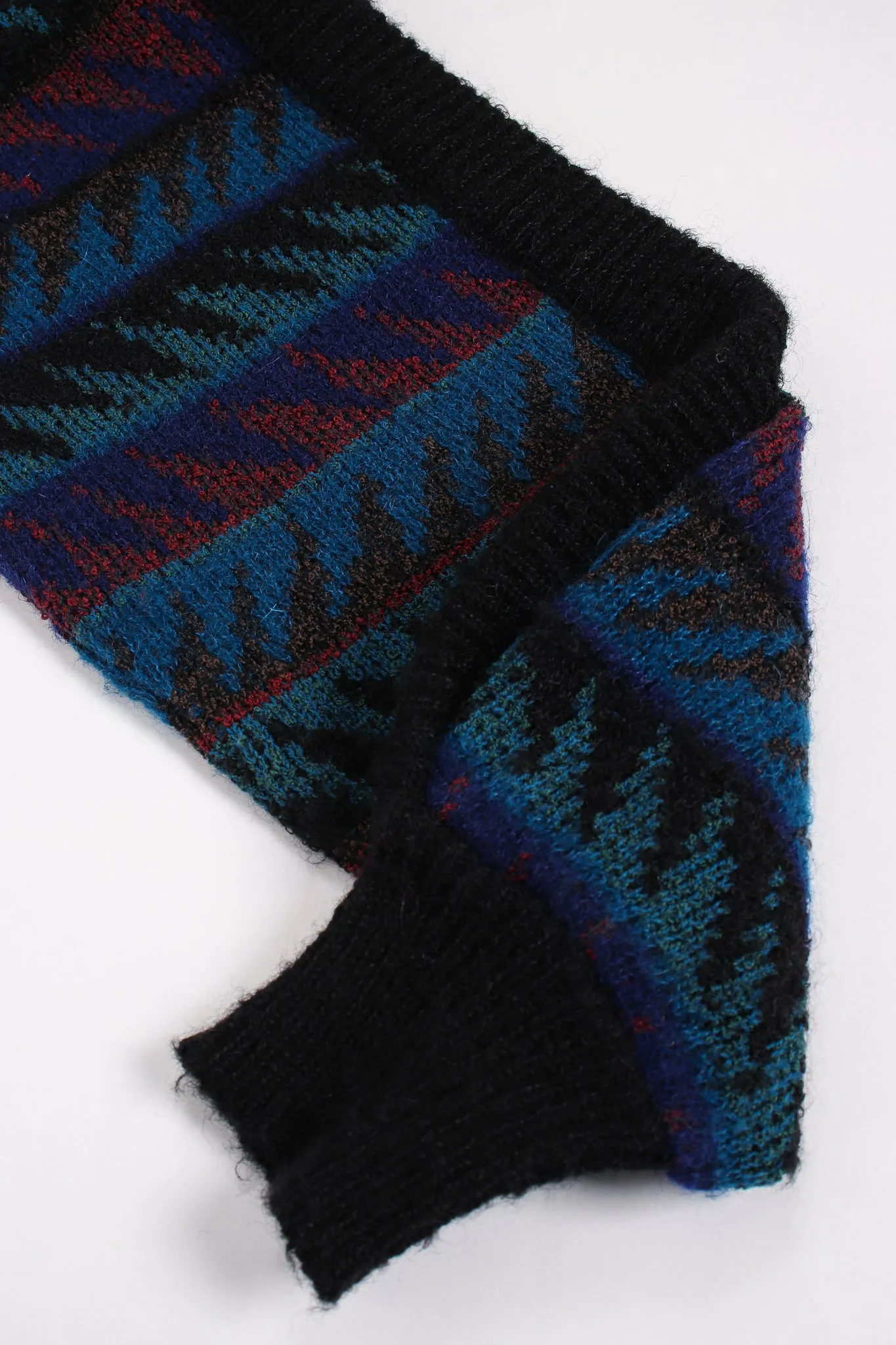 Sawtooth Stripe Bateau Sweater