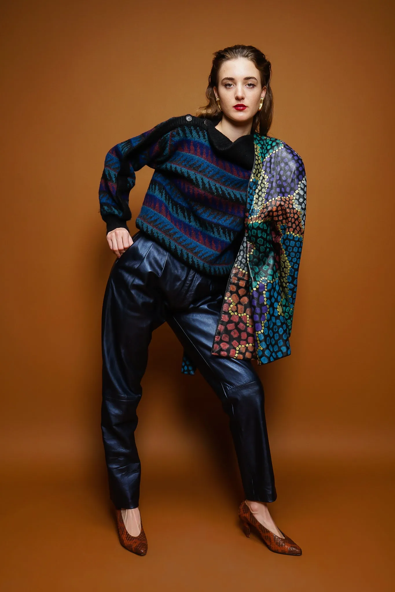 Sawtooth Stripe Bateau Sweater