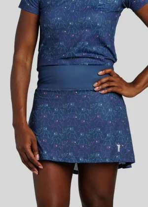 Scotch Blend Women's Louise Skirt | Navy