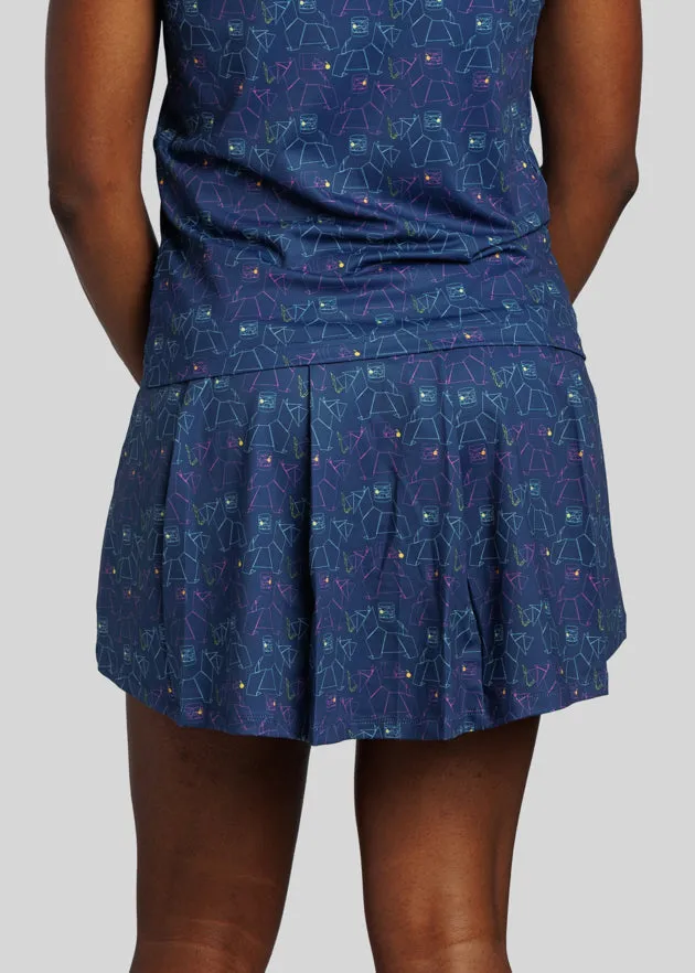 Scotch Blend Women's Louise Skirt | Navy