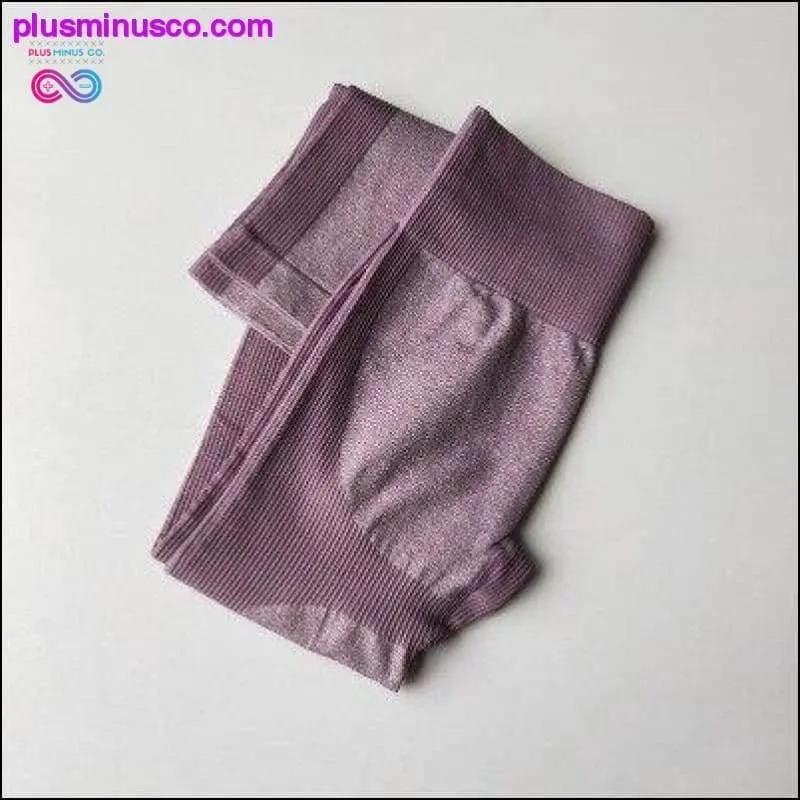 Seamless High Waist Yoga Gymn Leggings || PlusMinusco.com