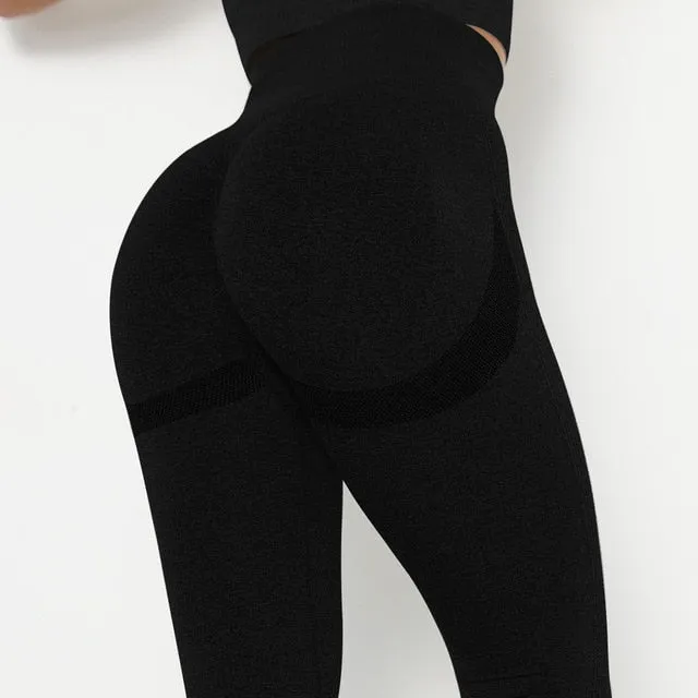 Seamless Yoga Pants Push Up Leggings Women Gym Sport Fitness Yoga High Waist Legging  Squat Proof Sports Energy Workout Leggins