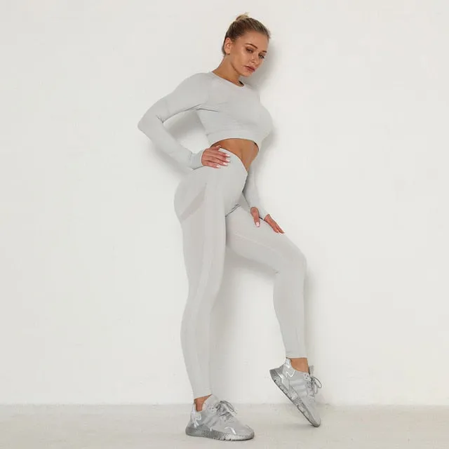 Seamless Yoga Pants Push Up Leggings Women Gym Sport Fitness Yoga High Waist Legging  Squat Proof Sports Energy Workout Leggins
