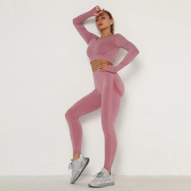 Seamless Yoga Pants Push Up Leggings Women Gym Sport Fitness Yoga High Waist Legging  Squat Proof Sports Energy Workout Leggins