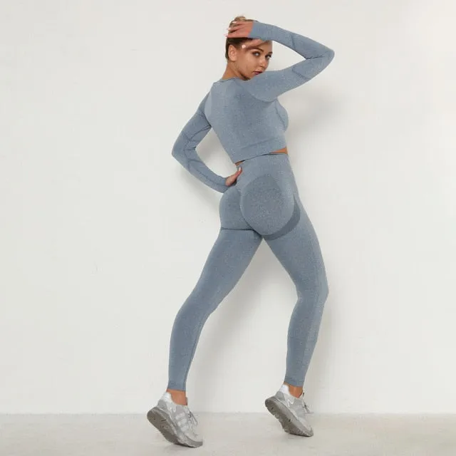 Seamless Yoga Pants Push Up Leggings Women Gym Sport Fitness Yoga High Waist Legging  Squat Proof Sports Energy Workout Leggins