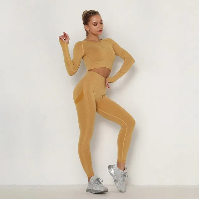 Seamless Yoga Pants Push Up Leggings Women Gym Sport Fitness Yoga High Waist Legging  Squat Proof Sports Energy Workout Leggins
