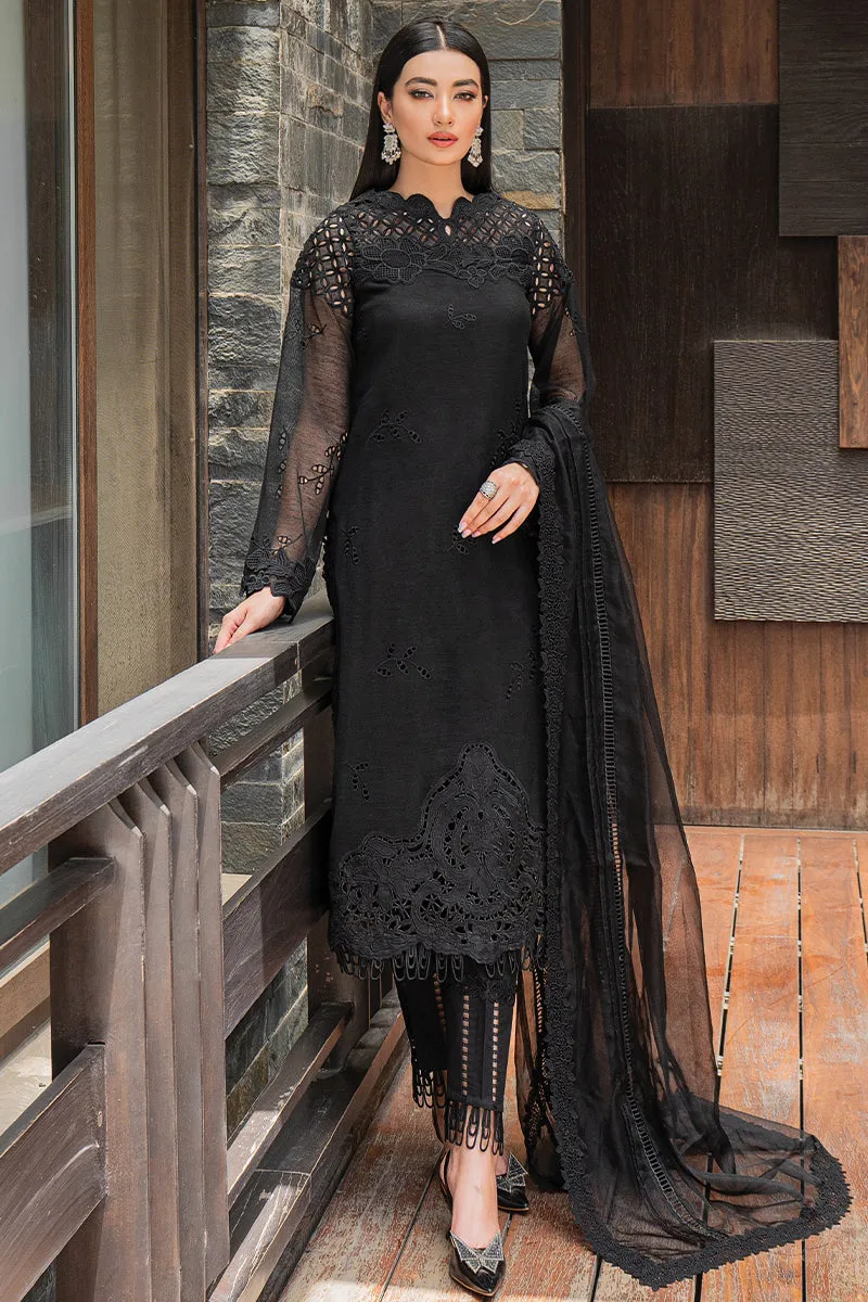 Selene MMC22-02 | Mushq Zeenat Casual Pret Collection 2022 | Ready to Wear Cotton Net Suits