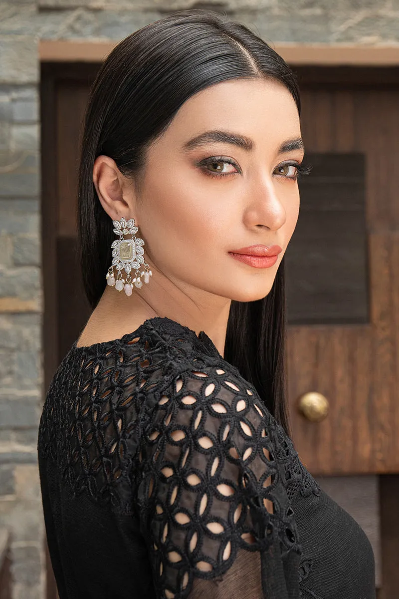 Selene MMC22-02 | Mushq Zeenat Casual Pret Collection 2022 | Ready to Wear Cotton Net Suits