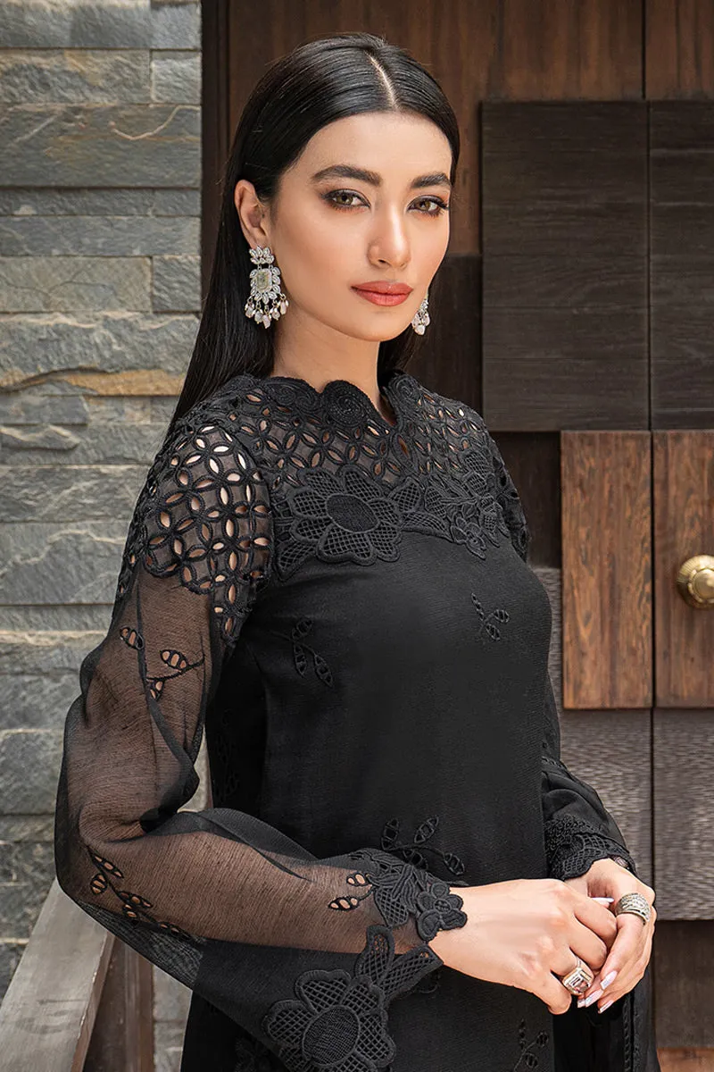 Selene MMC22-02 | Mushq Zeenat Casual Pret Collection 2022 | Ready to Wear Cotton Net Suits
