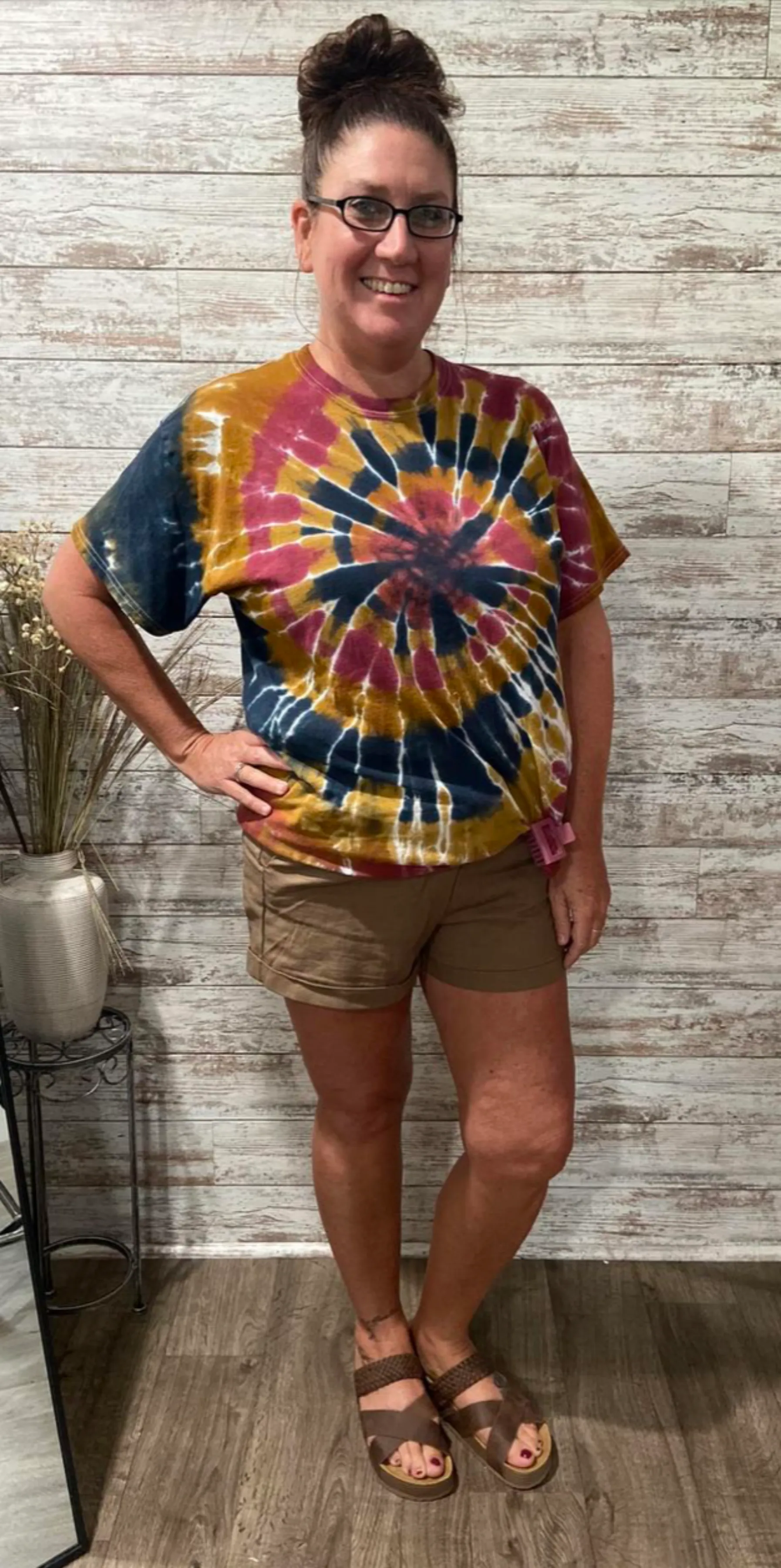 Shorts with Drawstring - mocha