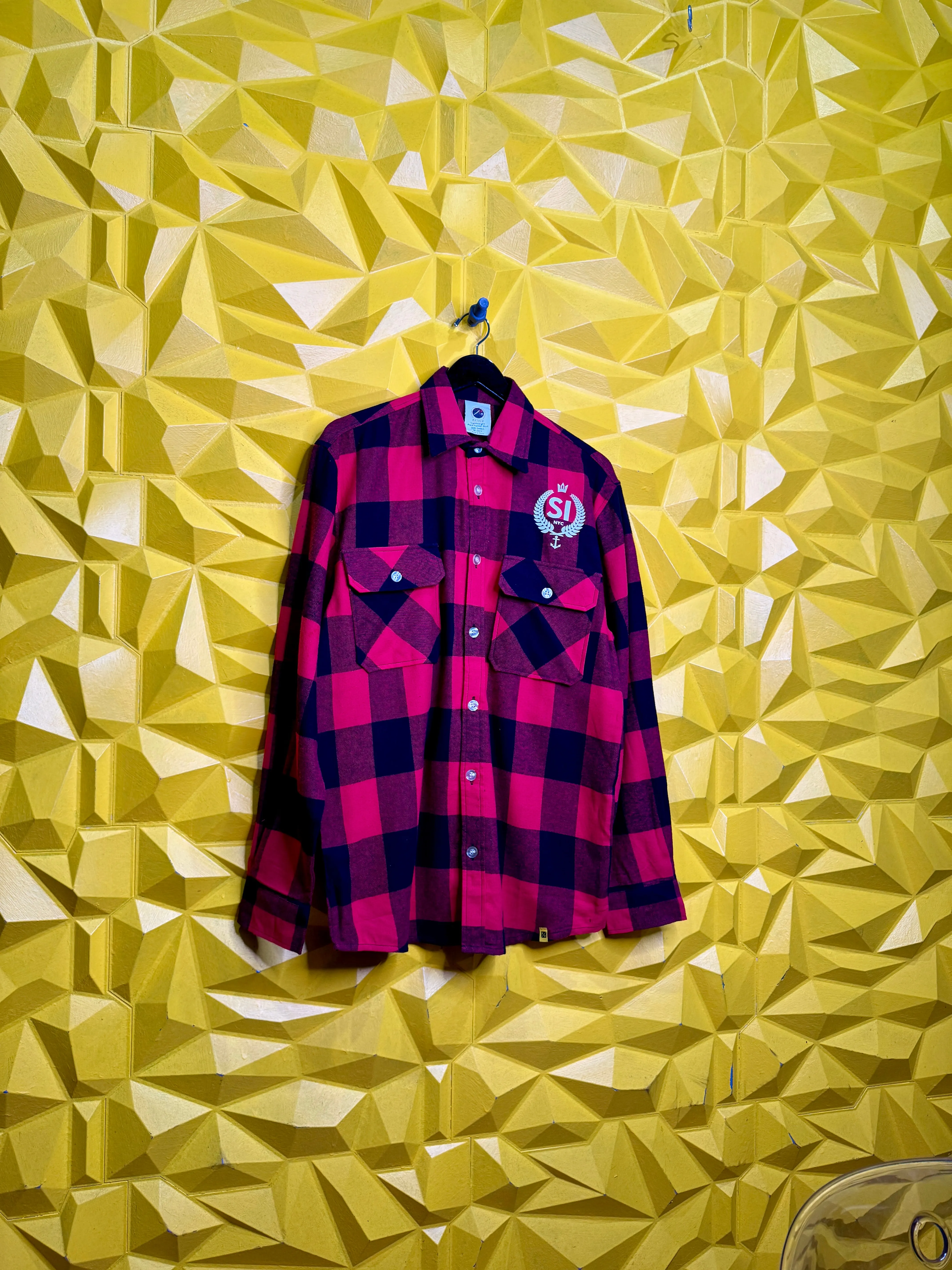 SI Crest Flannel Red/Black