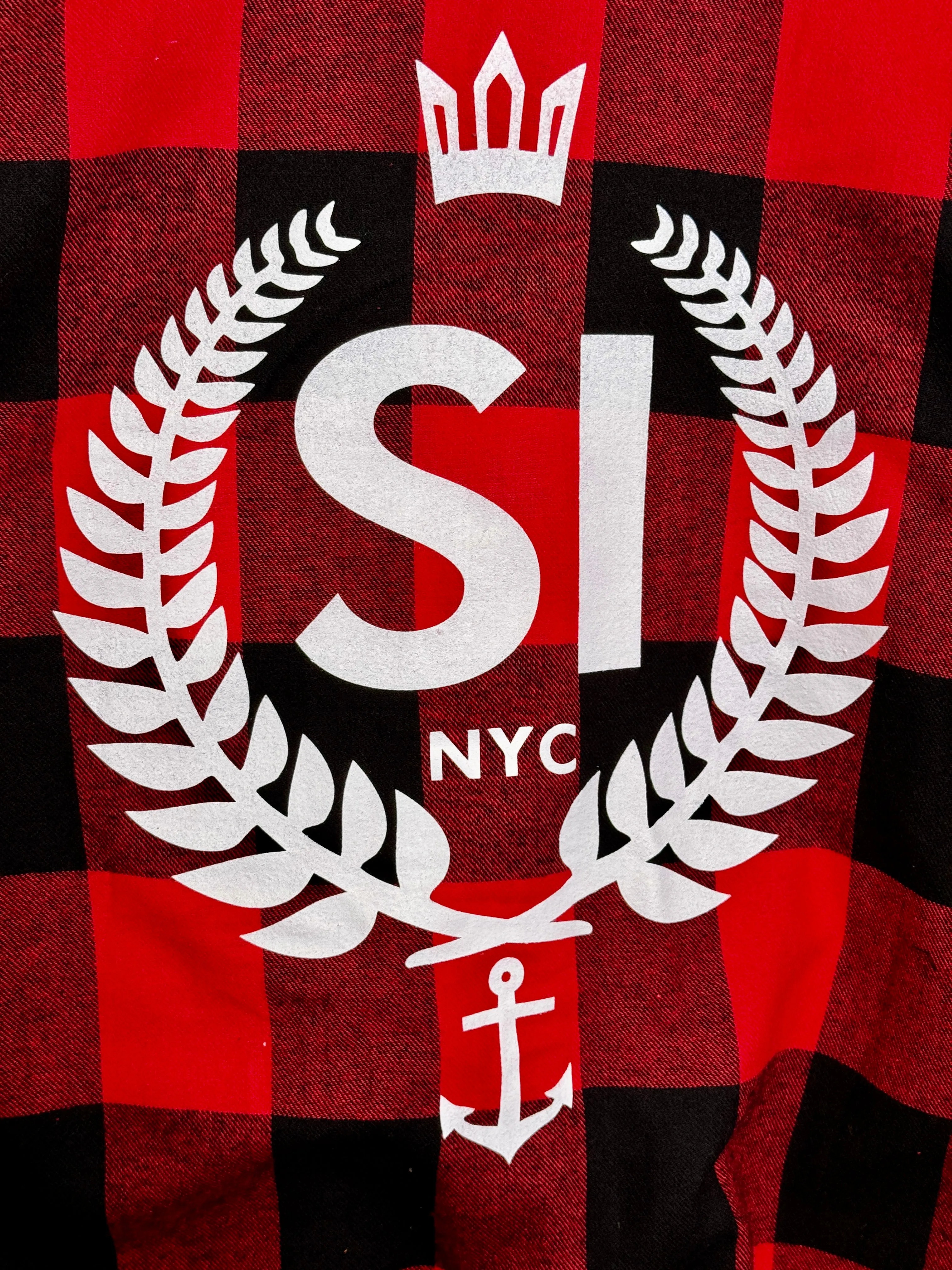 SI Crest Flannel Red/Black
