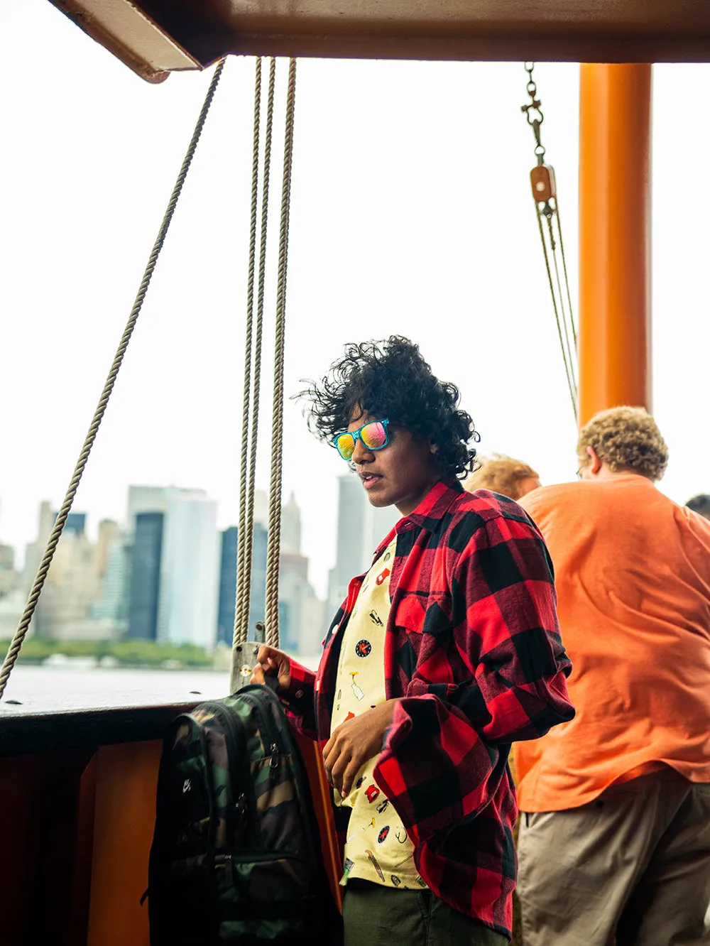 SI Crest Flannel Red/Black