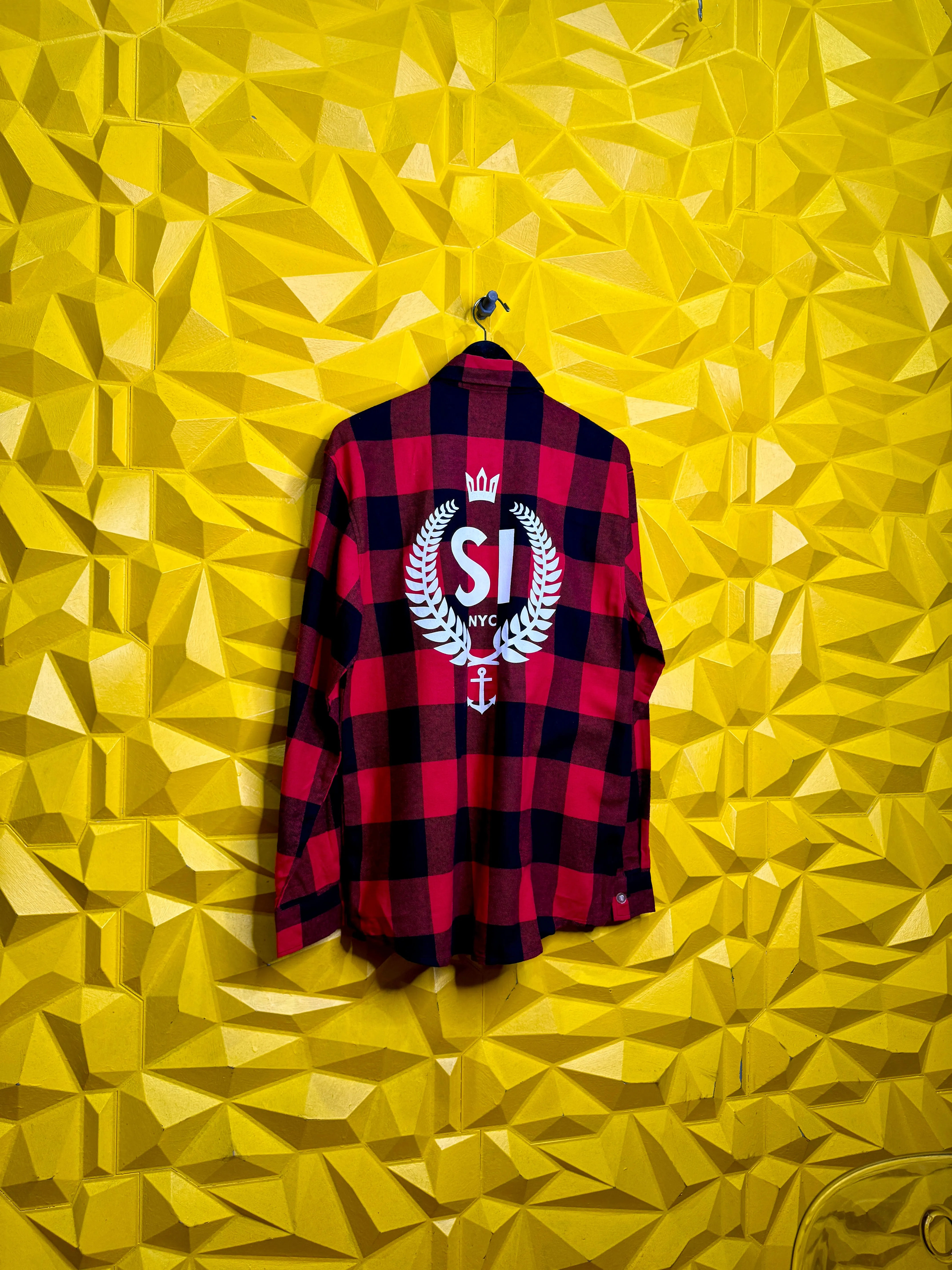 SI Crest Flannel Red/Black