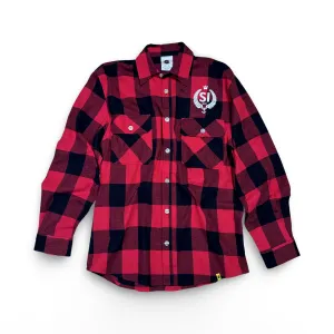 SI Crest Flannel Red/Black