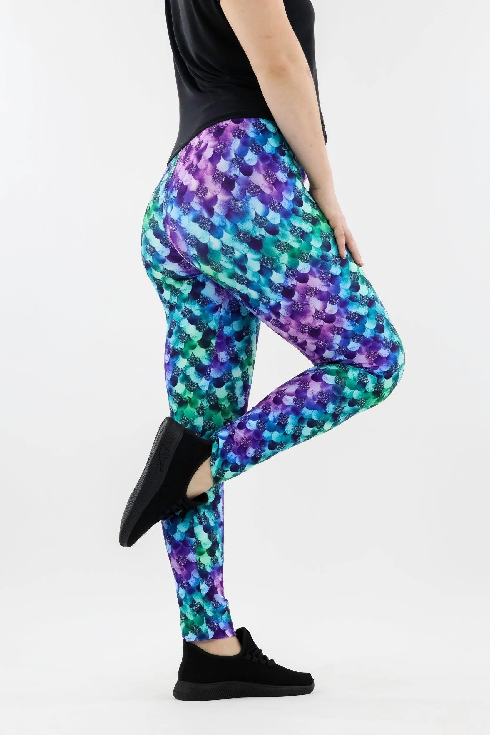 Siren Mermaid - Casual - Long Full Leggings