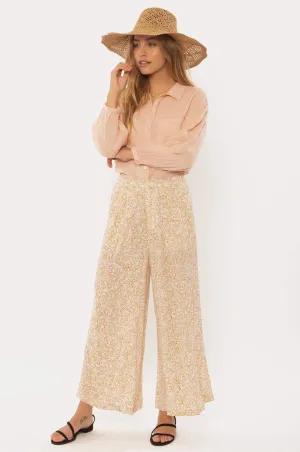 Sisstrevolution Rocky tides woven pant - taupe