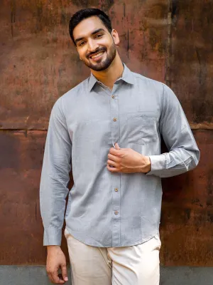 Slate Grey · Full Sleeve Shirt